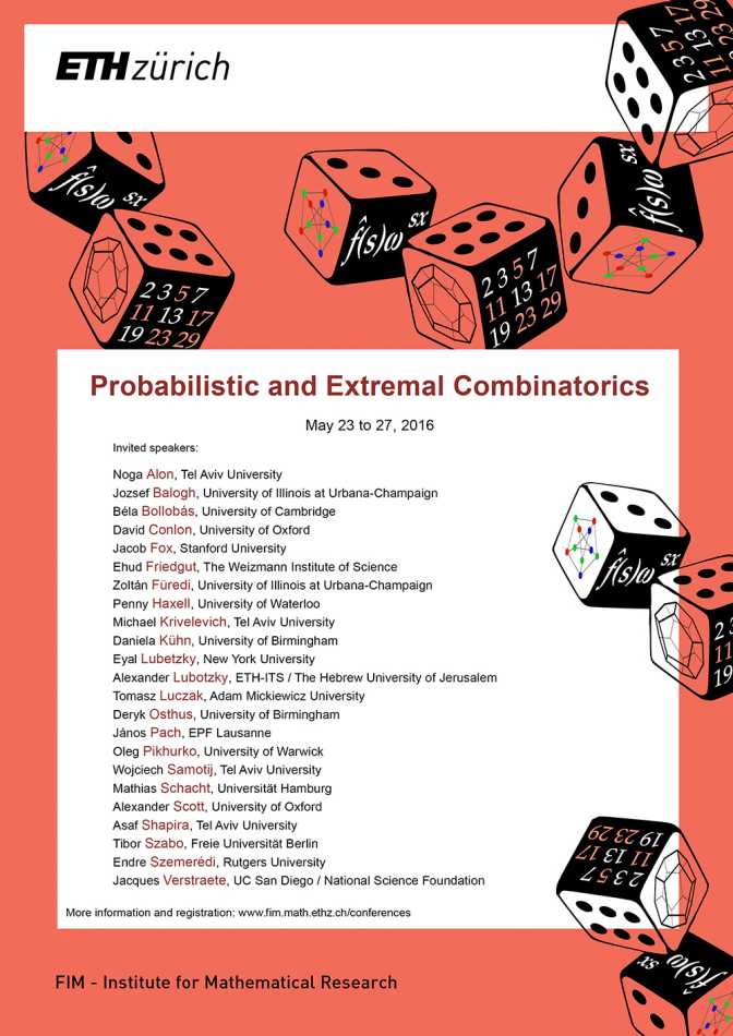 Enlarged view: Poster Combinatorics Workshop