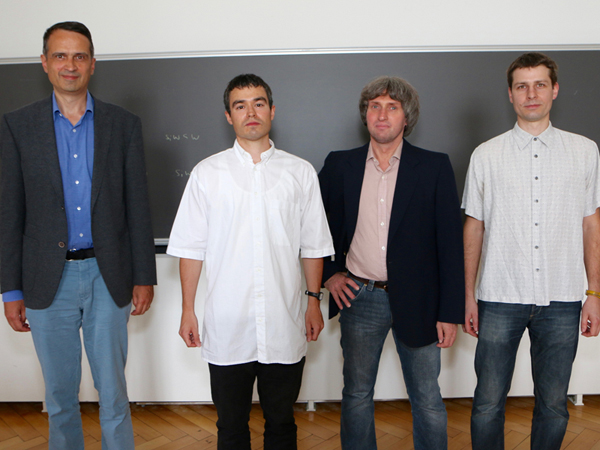 Giovanni Felder, Claude Eicher, Sergey Arkhipov, Anton Khoroshkin