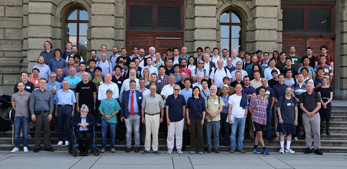 Enlarged view: Participants of the Conference in Honour of Demetrios Christodoulou's 65th Birthday