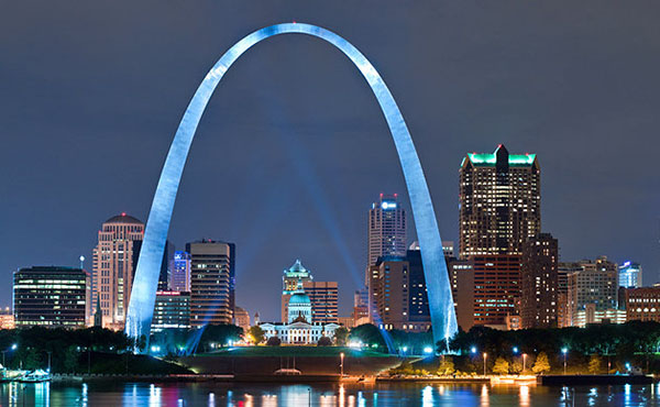 Enlarged view: Gateway Arch, St. Louis